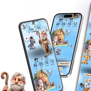 Convite digital estendido aniversario Arca De Noé